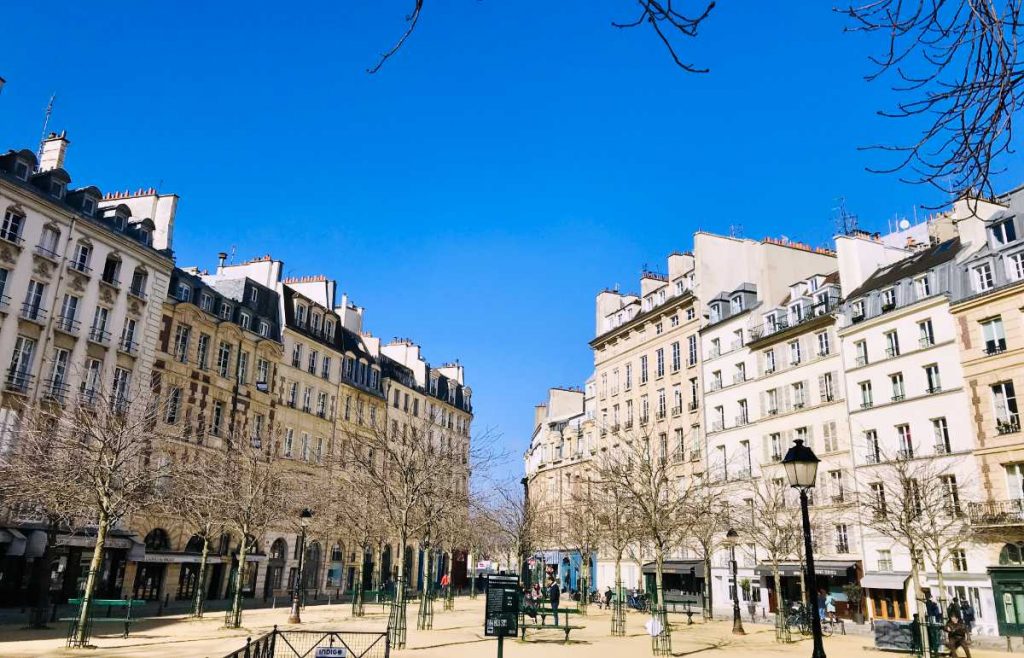 Place dauphine in Paris