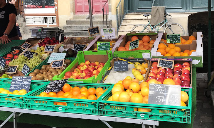 farmers market in France
