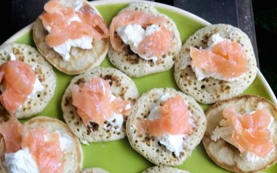 Smoked Salmon Canapés (in 10 minutes or less)