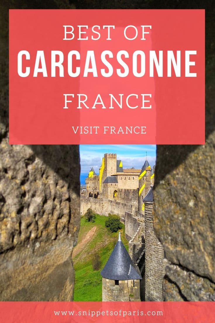 Visiting the fortress city of Carcassonne, France