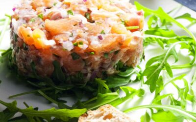 Salmon Tartare (French starter recipe)