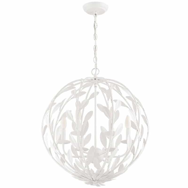 leaf design chandelier