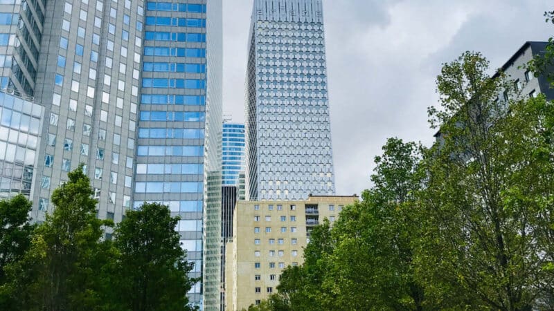 la defense business district in Paris, France - French work culture