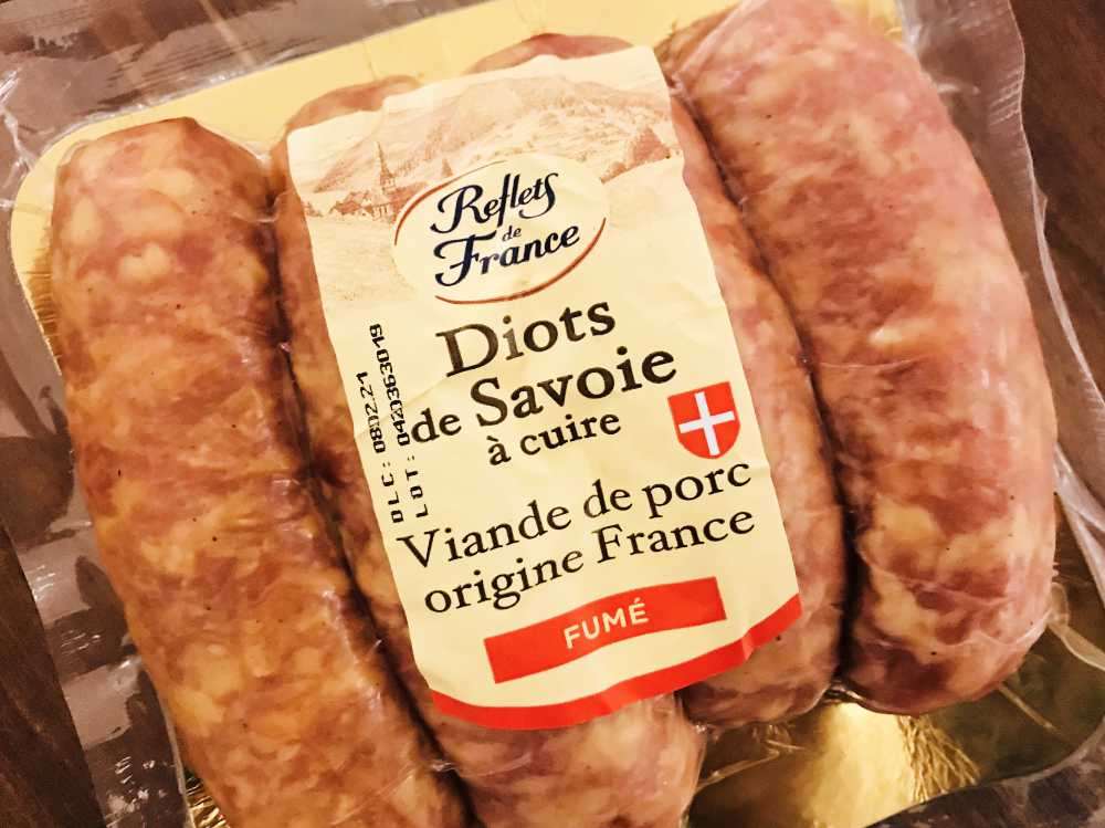 diots de Savoie sausages