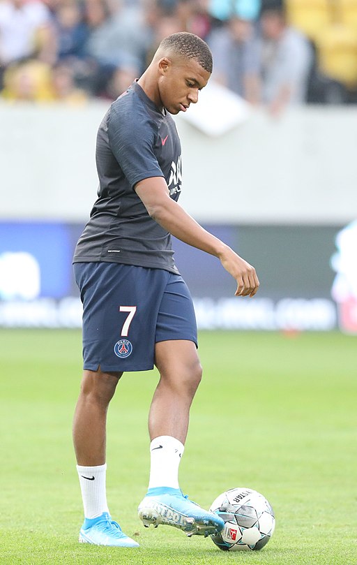 Kylian Mbappé French footballeer