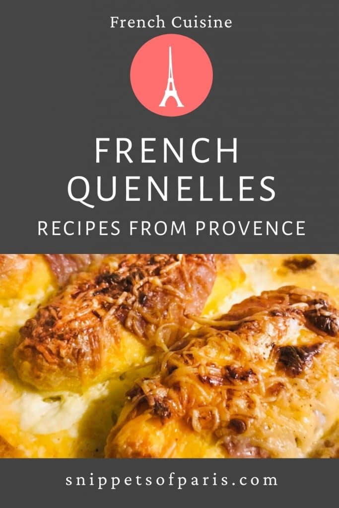 Lyonnaise Quenelles In Cream Sauce Recipe Snippets Of Paris 