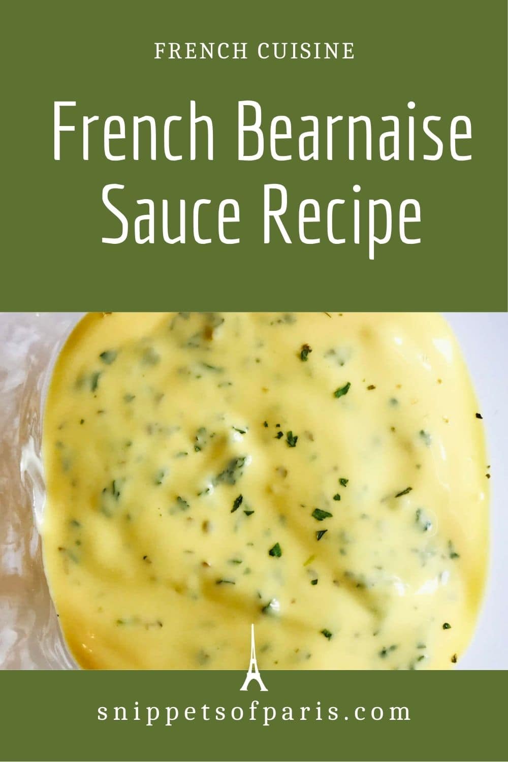 Homemade French Béarnaise Sauce Recipe