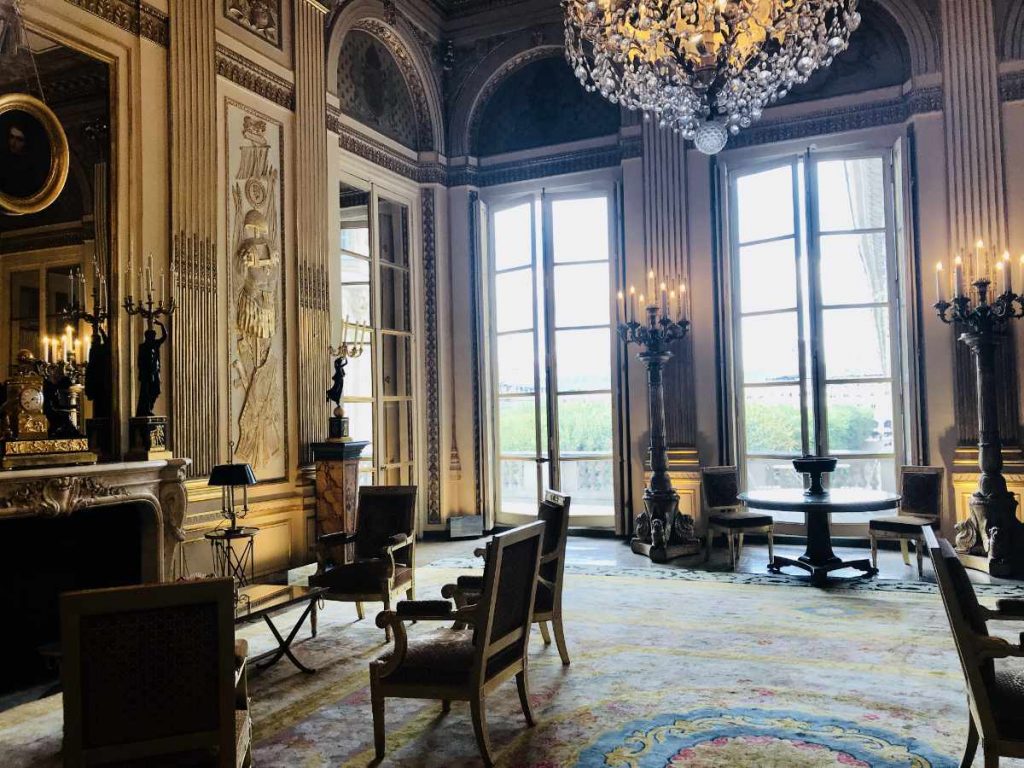 Salon Jérôme in the offices of the Minister of Culture