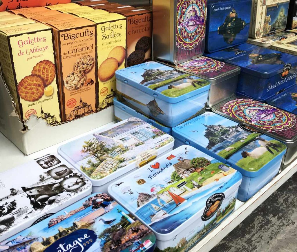 boxes of biscuit sablés for sale