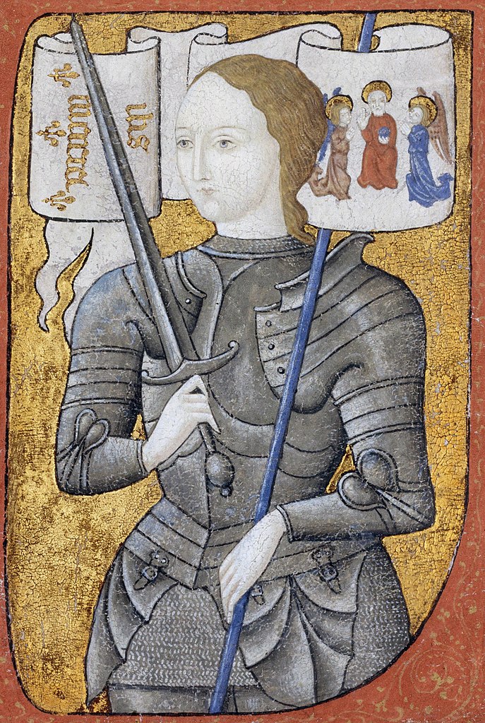 Miniature of Joan of Arc