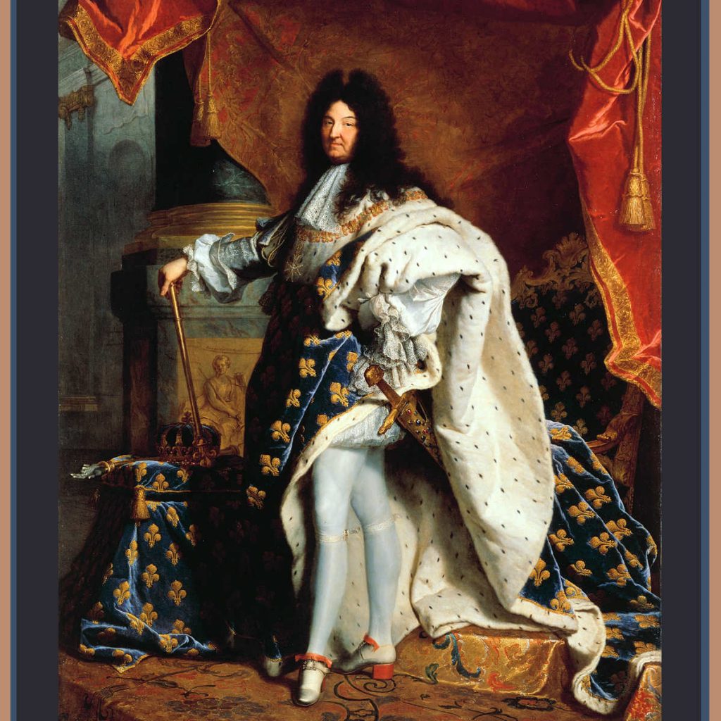 Sun King Louis XIV by Hyacinthe Rigaud