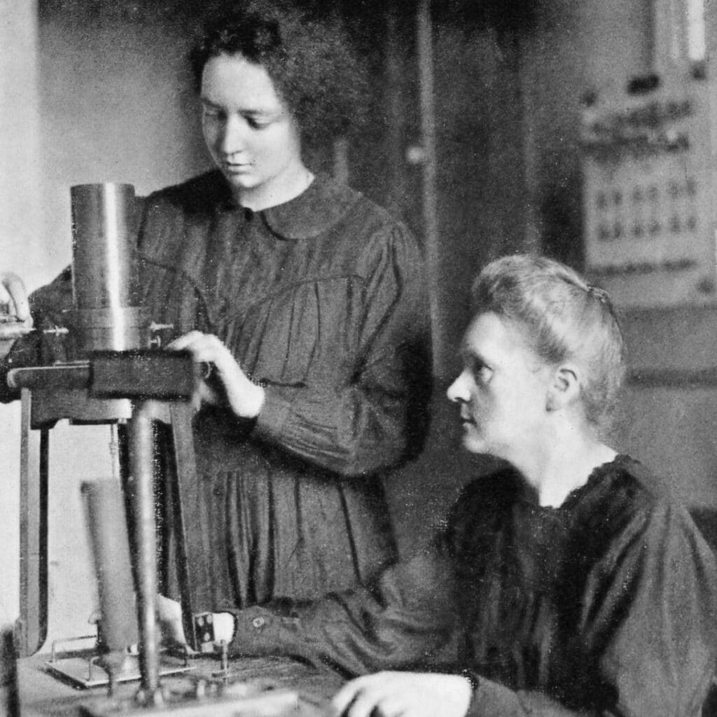 Irene and Marie Curie