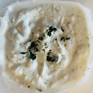 Greek yogurt aioli