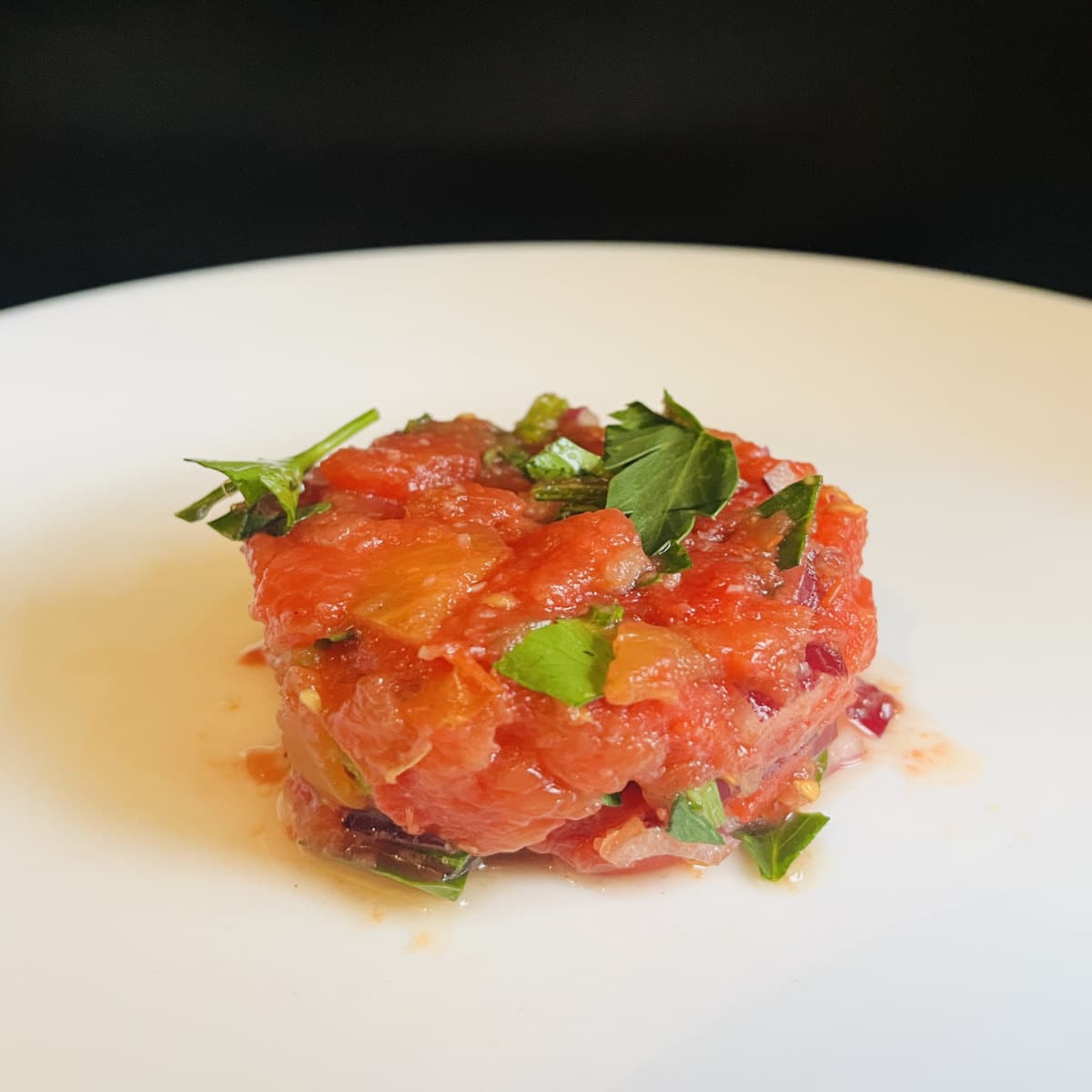 Read more about the article Tomato Tartare Recipe (French Starter)