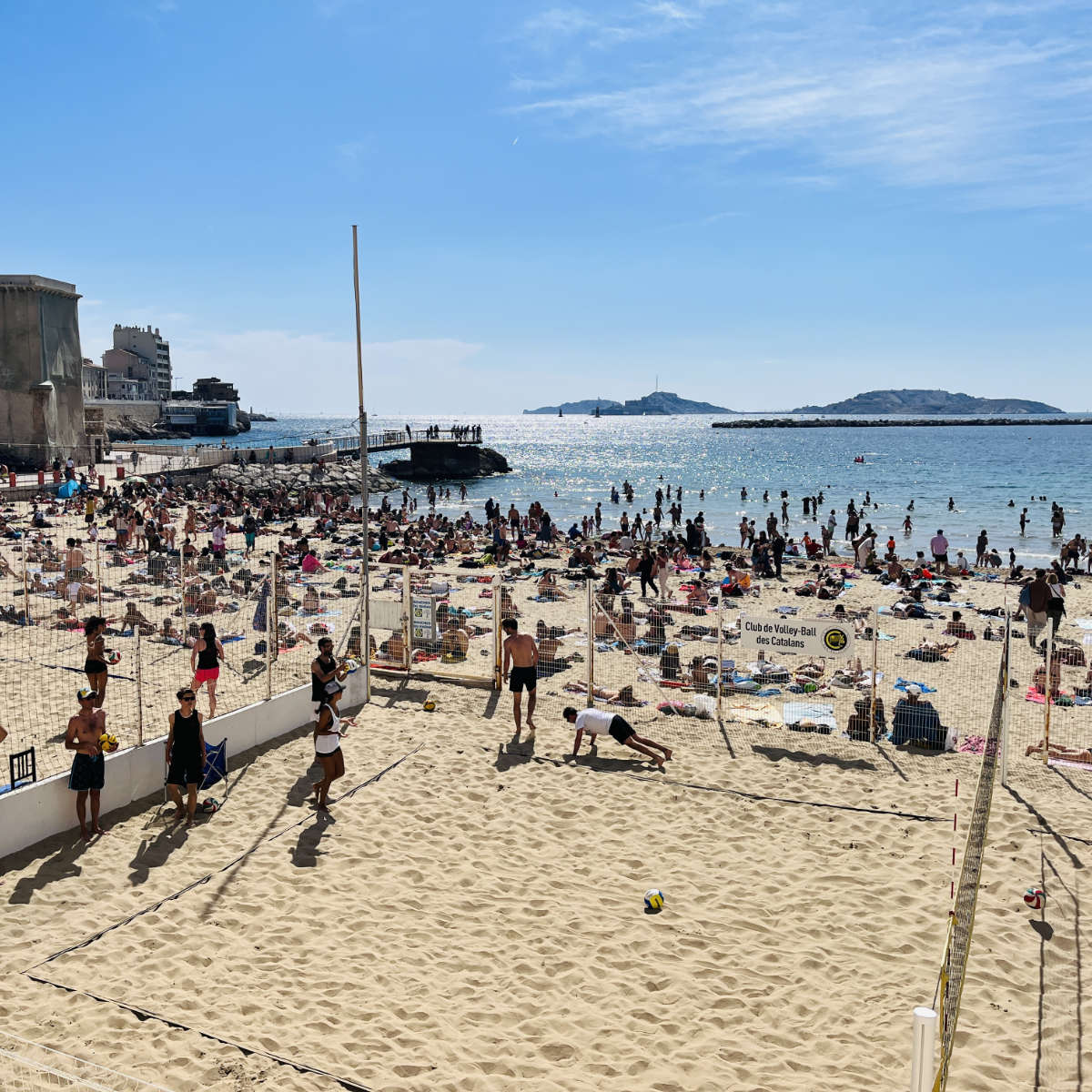Read more about the article Visit Catalans beach next to Vieux Port (Marseille)