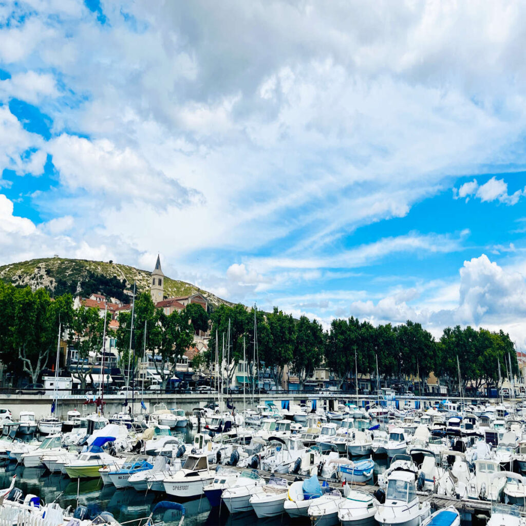 Boats in Estaques harbour