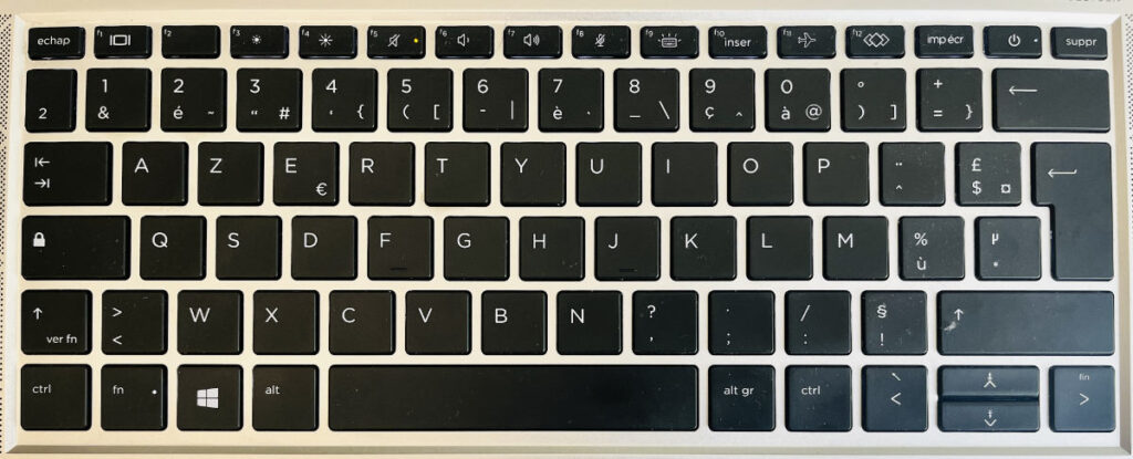 Azerty keyboard