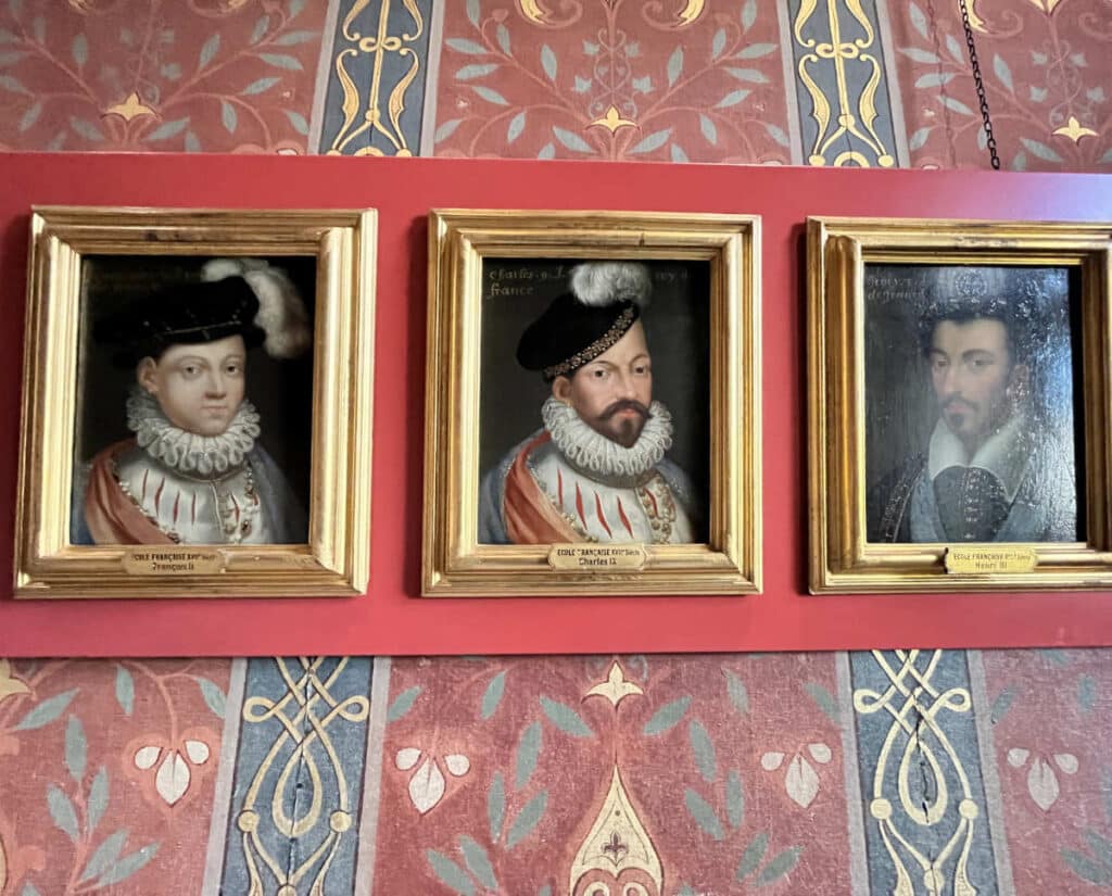The 3 sons of Catherine de Medici who each became King of France