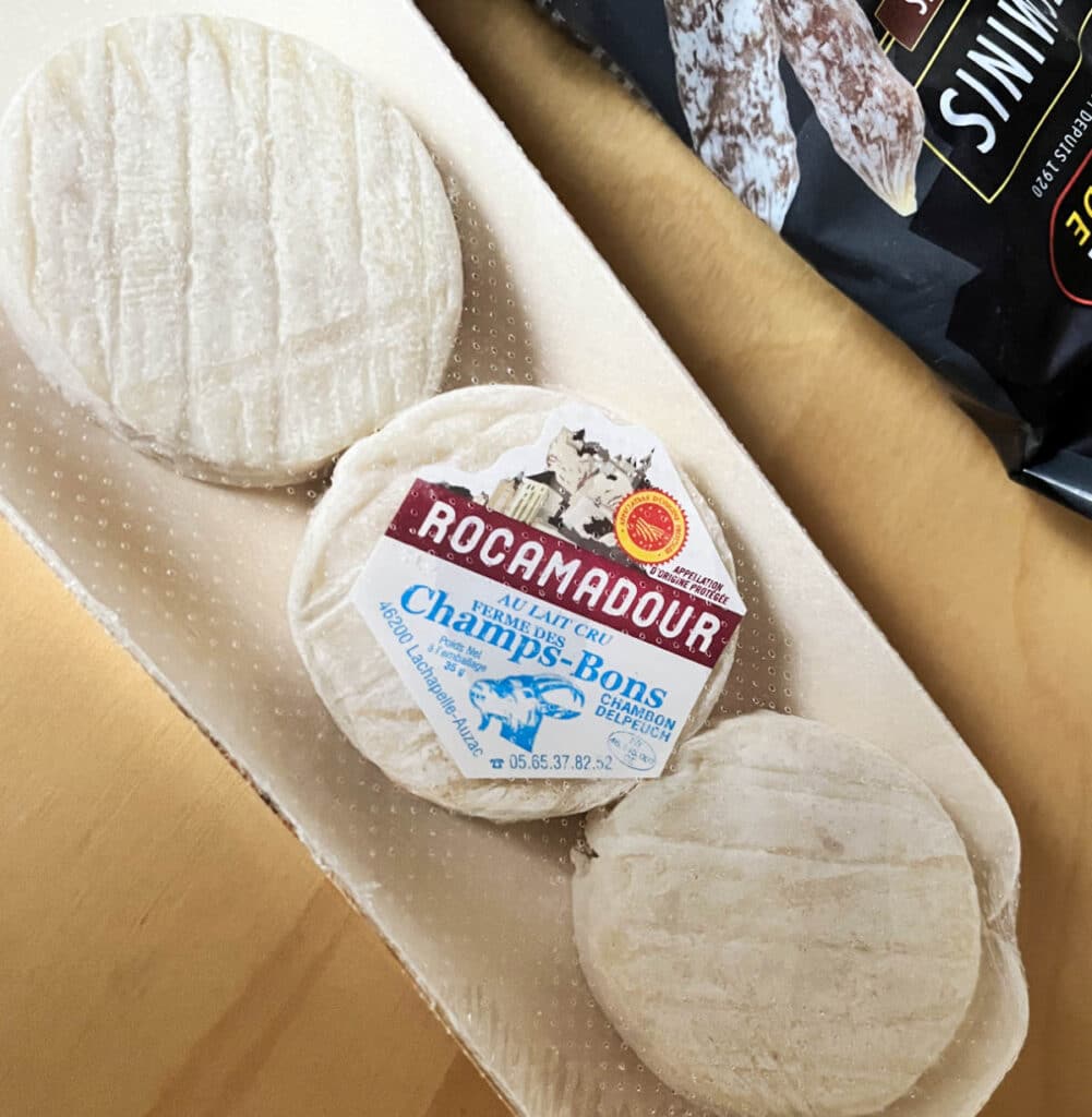 Rocamadour cheese