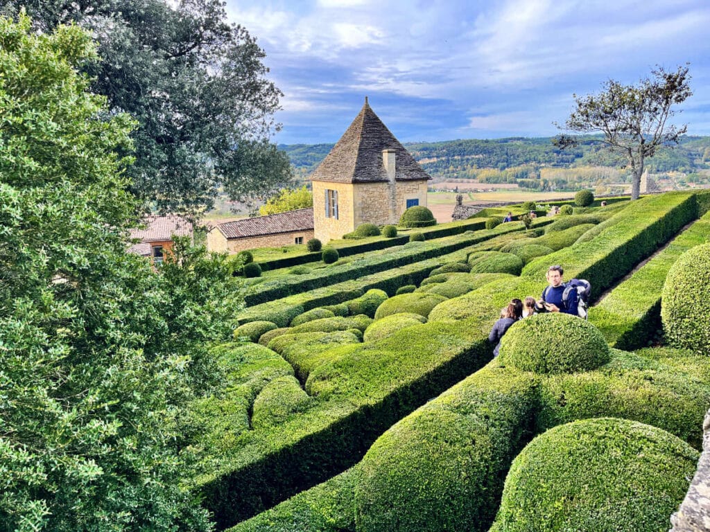 Maze at Marqueyssac gardens