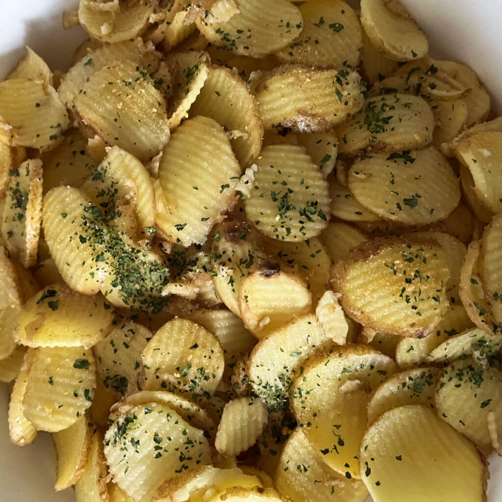 Crispy Parmesan roast potatoes 9 Crispy Parmesan roast potatoes 1