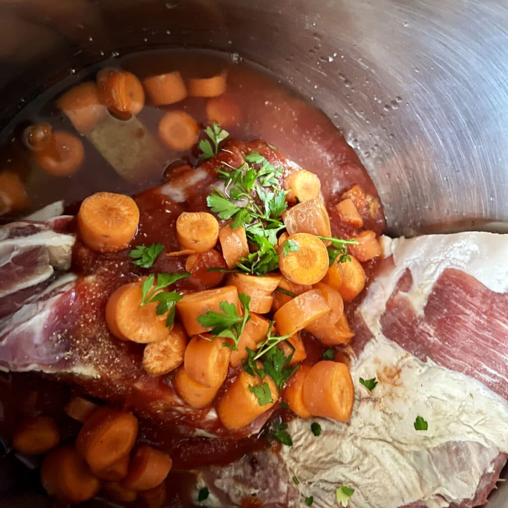 Lamb mijoté stew in Instant pot 14 Lamb mijoté stew in Instant pot 1